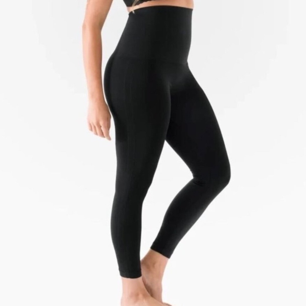 Belly Bandit High-Waist Black Maternity/Support Leggings
